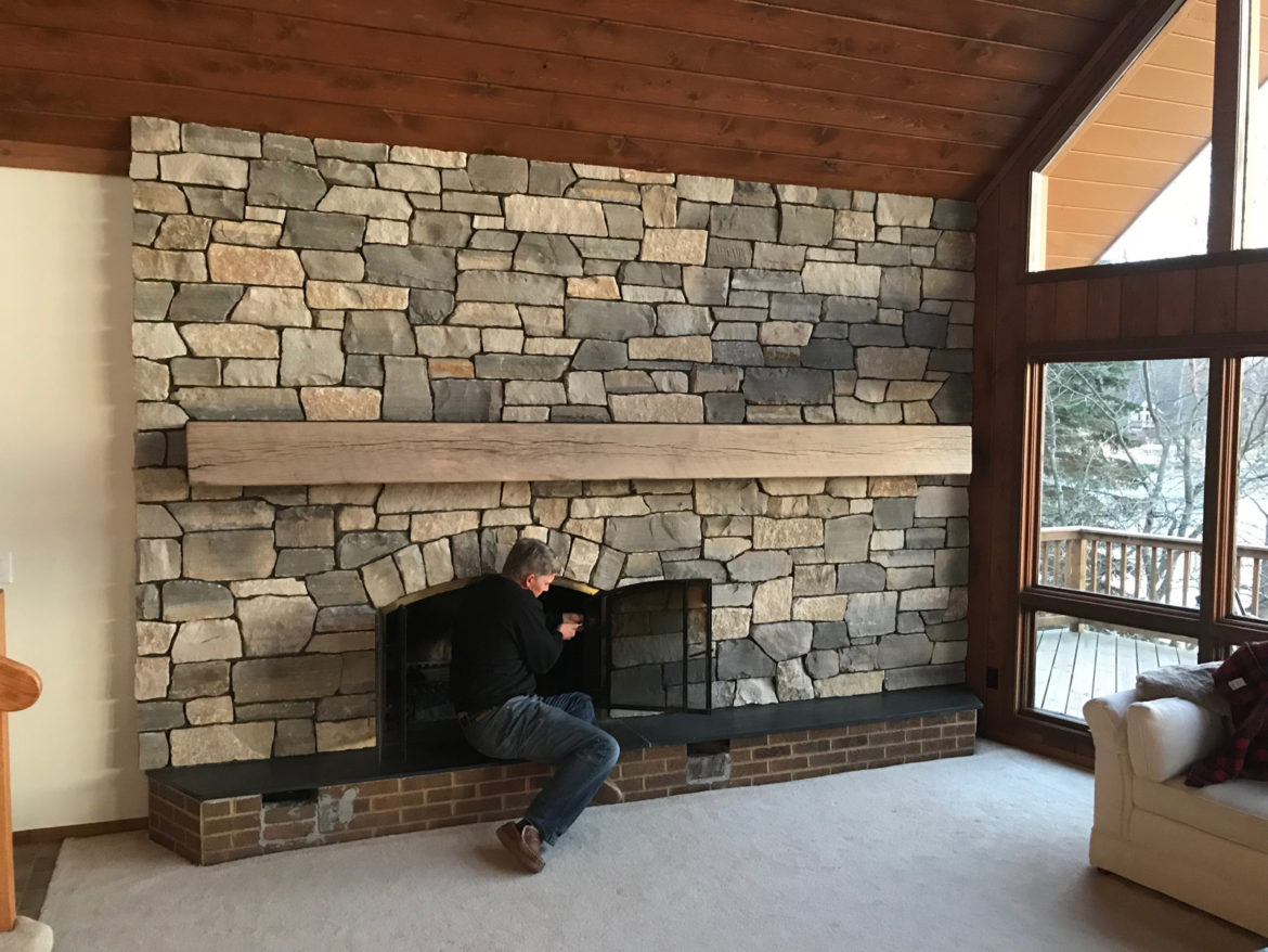 Fireplace Remodel 1